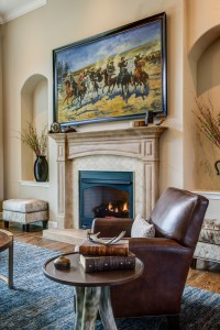 Ralph Lauren Inspired Living Room                          