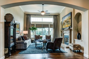Ralph Lauren Inspired Living Room                        